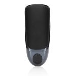 Vibrating Masturbator Sleeve - Licorice Black - obrazek 5