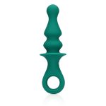 Pawn Shaped Anal Vibrator - Peacock Plume