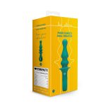 Pawn Shaped Anal Vibrator - Peacock Plume - obrazek 7