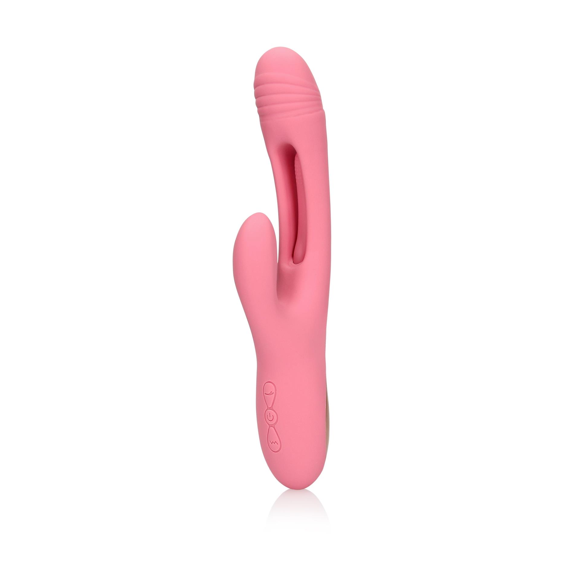 36-LOVE083PNK Flapping G-Spot Rabbit Vibrator - obrazek 1