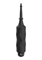 Circe - ABS Bullet With Sleeve - 10-Speeds - Black - obrazek 3