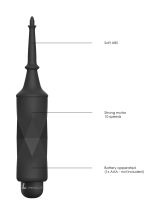 Circe - ABS Bullet With Sleeve - 10-Speeds - Black - obrazek 5