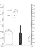 Circe - ABS Bullet With Sleeve - 10-Speeds - Black - obrazek 6