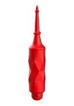 Circe - ABS Bullet With Sleeve - 10-Speeds - Red - obrazek 4