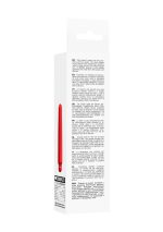 Delia - ABS Bullet With Sleeve - 10-Speeds - Red - obrazek 7
