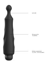 Dido - ABS Bullet With Sleeve - 10-Speeds - Black - obrazek 5