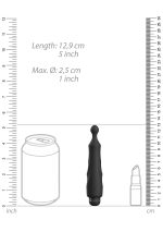Dido - ABS Bullet With Sleeve - 10-Speeds - Black - obrazek 6