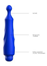Dido - ABS Bullet With Sleeve - 10-Speeds - Royal Blue - obrazek 6