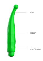 Lyra - ABS Bullet With Sleeve - 10-Speeds - Green - obrazek 4