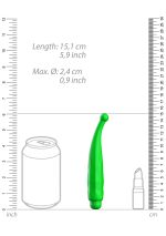Lyra - ABS Bullet With Sleeve - 10-Speeds - Green - obrazek 5