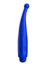 Lyra - ABS Bullet With Sleeve - 10-Speeds - Royal Blue - obrazek 4