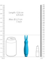 Sofia - ABS Bullet With Sleeve - 10-Speeds - Turqiose - obrazek 6
