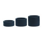 Liquid Silicone Ball Strap Set of 3 - S/M/L - Black - obrazek 4