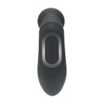 Vibrating Heating Bendable Tapping Beaded Silicone Prostate Stimulator - Black - obrazek 5