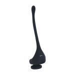 Dual Motor Silicone Cockring with Prostate Stimulator - Black - obrazek 5