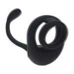 Dual Motor Silicone Cockring with Prostate Stimulator - Black - obrazek 6