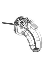 Model 15 - Chastity - 3.5"""" - Cock Cage - Transparent - obrazek 2
