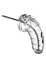 Model 16 - Chastity - 4.5"""" - Cock Cage - Transparent - obrazek 2