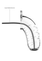 Model 16 - Chastity - 4.5"""" - Cock Cage - Transparent - obrazek 3