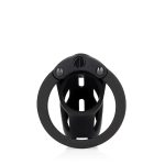 Model 24 - Chastity Cage - 3.5'' / 9 cm - Black - obrazek 2