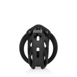Model 24 - Chastity Cage - 3.5'' / 9 cm - Black - obrazek 3