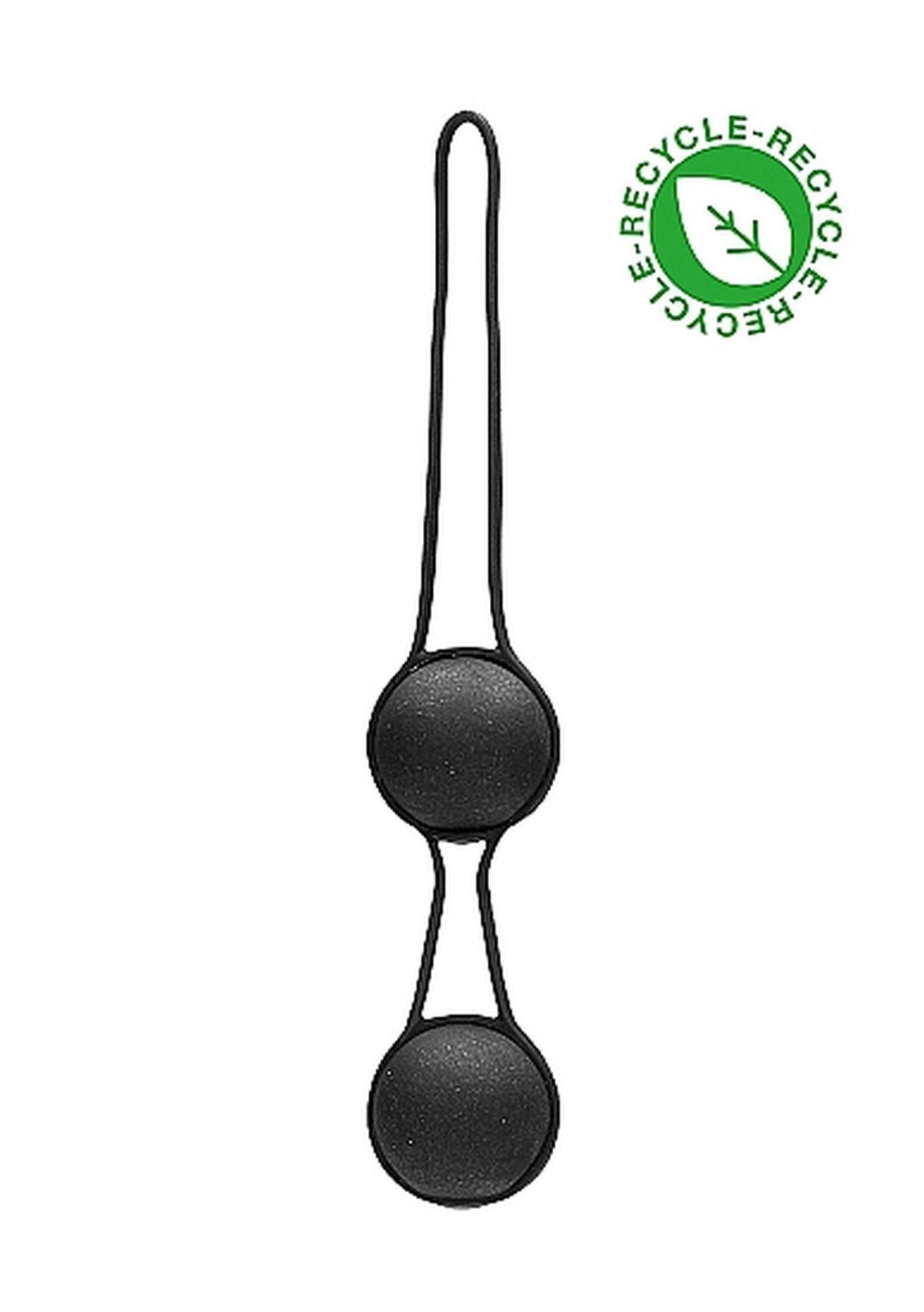 36-NAT003BLK Kulki- Geisha Balls - Biodegradable - Black - obrazek 1