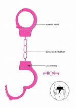 Beginner""s Handcuffs - Pink - obrazek 6