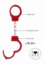 Beginner""s Handcuffs - Red - obrazek 5