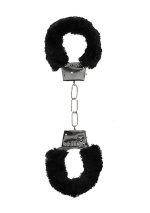 Beginner""s Handcuffs Furry - Black - obrazek 5