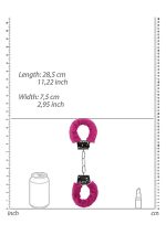 Beginner""s Handcuffs Furry - Pink - obrazek 4