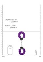 Beginner""s Handcuffs Furry - Purple - obrazek 4