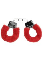 Beginner""s Handcuffs Furry - Red - obrazek 7