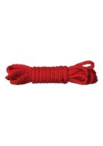 Kinbaku Mini Rope - 1,5m - Red - obrazek 3
