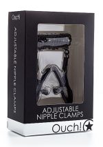 Adjustable Nipple Clamps - Black - obrazek 2