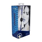 Florence Collection - Silicone Ball Gag - Blue - obrazek 2