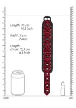 Luxury Hand Cuffs - Burgundy - obrazek 4