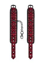 Luxury Hand Cuffs - Burgundy - obrazek 6