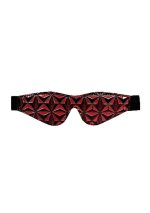 Luxury Eye Mask - Burgundy - obrazek 2