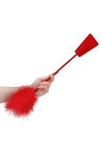 Ouch! Crop With Feather - Red - obrazek 4