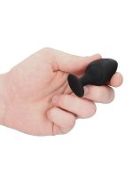 Swirled Butt Plug Set - Black - obrazek 8