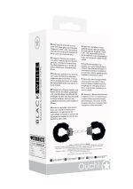 Pleasure Furry Hand Cuffs - With Quick-Release Button - obrazek 7