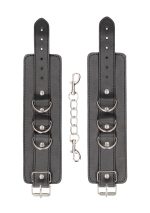 Bonded Leather Hand or Ankle Cuffs - With Adjustable Straps - obrazek 3