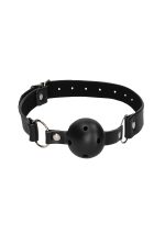 Breathable Ball Gag With Nipple Clamps - obrazek 3