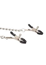 Breathable Ball Gag With Nipple Clamps - obrazek 9