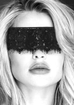 Lace Mask - With Elastic Straps - obrazek 3