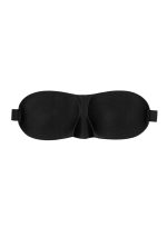 Satin Curvy Eye Mask - With Elastic Straps - obrazek 2
