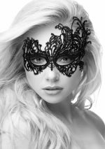Lace Eye-Mask - Royal - obrazek 2