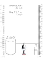 Round Gem Butt Plug - Small - obrazek 10