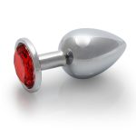 Round Gem Butt Plug - Medium - obrazek 6