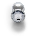 Round Gem Butt Plug - Medium - obrazek 4